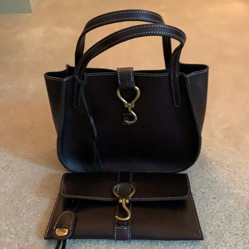 Handbag and clutch